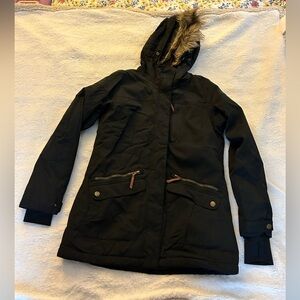 Women’s Size M Pulse Winter Jacket with Faux-Fur Hood